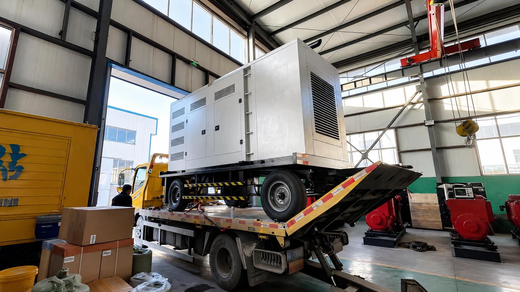300kw Trailer Generator Delivered for Tea Processing Factory in Kericho, Kenya
